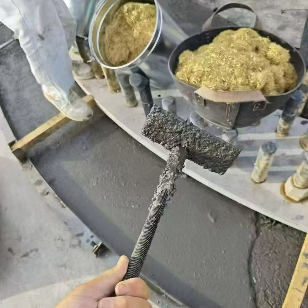 北海C120钢纤维高强无收灌浆料 轧机压缩机汽轮机发电机锻压设备底座灌浆材料